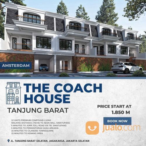 Rumah Cluster The Coach House Tanjung Barat Jakarta Selatan