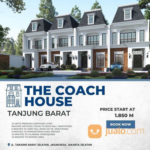 Rumah Cluster The Coach House Tanjung Barat Jakarta Selatan