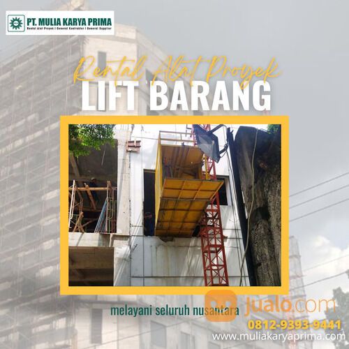 Sewa Lift Barang Morowali Utara Kapasitas 1-2 ton Single/Double cabin
