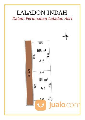 Dalam Perumahan Laladon Indah Baru, Bisa 12X Bayar, Tanah Ciomas-Bogor