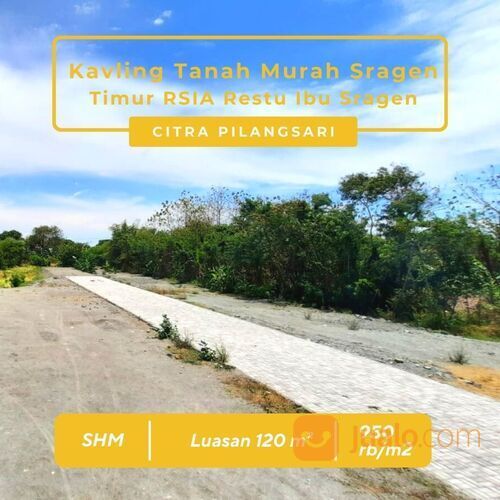 Tanah Kota Sragen, Legalitas SHM; 1 Menit Elok Waterpark