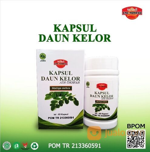 KAPSUL HERBAL MEMELIHARA KESEHATAN " KAPSUL DAUN KELOR "