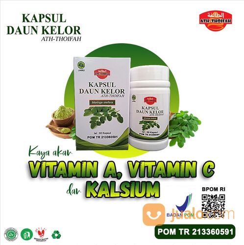 KAPSUL HERBAL MEMELIHARA KESEHATAN " KAPSUL DAUN KELOR "