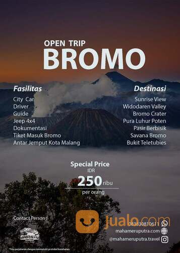 Open Trip ke Bromo - Trip Murah Bromo