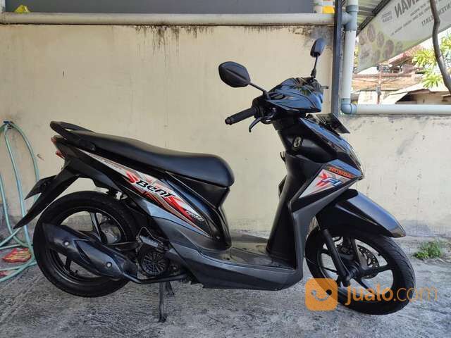 Honda beat warna hitam mulus