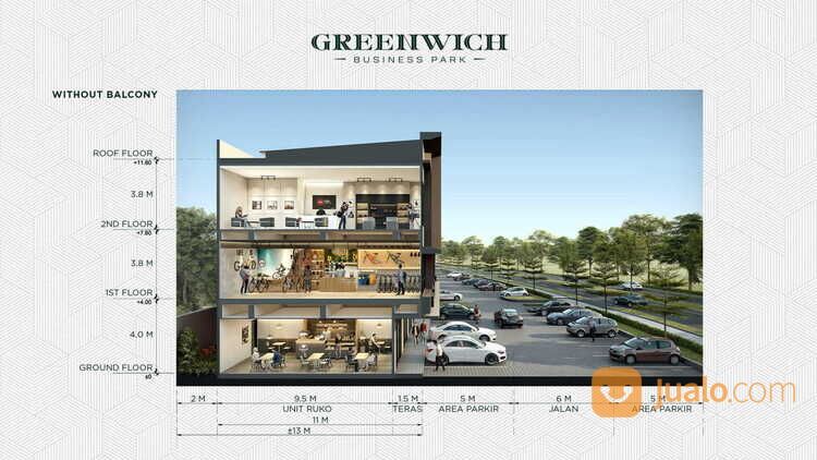 Ruko Greenwich Business Park Lokasi Sangat Strategis di BSD City