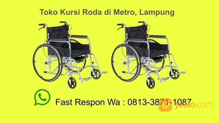 BERKUALITAS, CALL : 0813-3871-1087 kursi roda untuk bab di Metro, Lampung