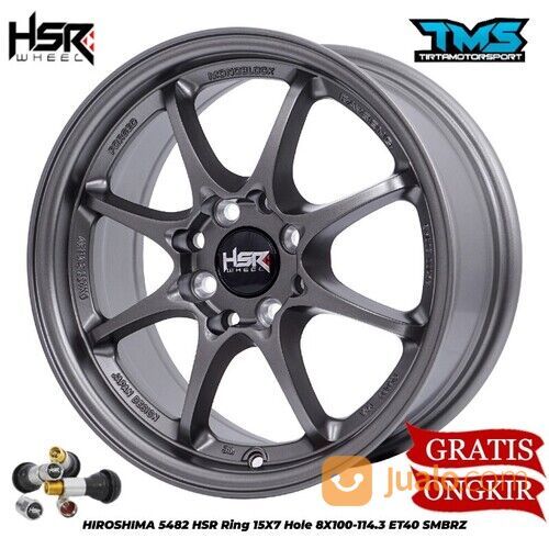 Velg HSR Ring 15 Pcd 4 Brio Agya Sigra Bronze