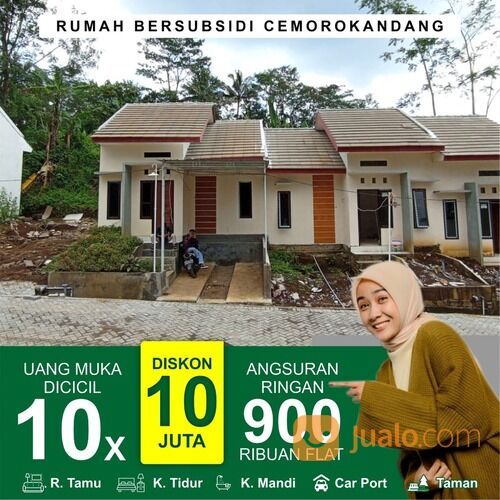 RUMAH KPR MALANG MEPET KOTA DEKAT UNIVERSITAS NEGERI MALANG