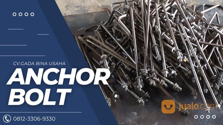 Baut Angkur (Anchor Bolt)