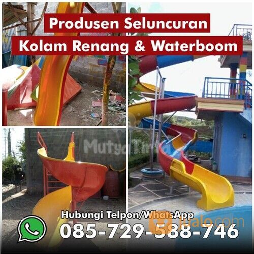 Produsen Seluncuran Fiberglass Waterboom Paling Komplit