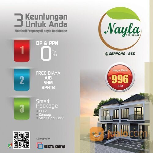 Nayla Rumah Serpong Cukup 5 Juta