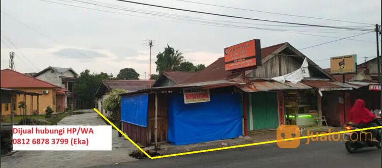 RUMAH DIHITUNG TANAHNYA SAJA DI TENGAH KOTA PEKANBARU DENGAN PROSPEK BISNIS YANG BAGUS