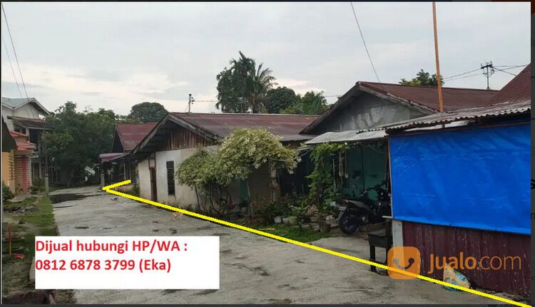 RUMAH DIHITUNG TANAHNYA SAJA DI TENGAH KOTA PEKANBARU DENGAN PROSPEK BISNIS YANG BAGUS
