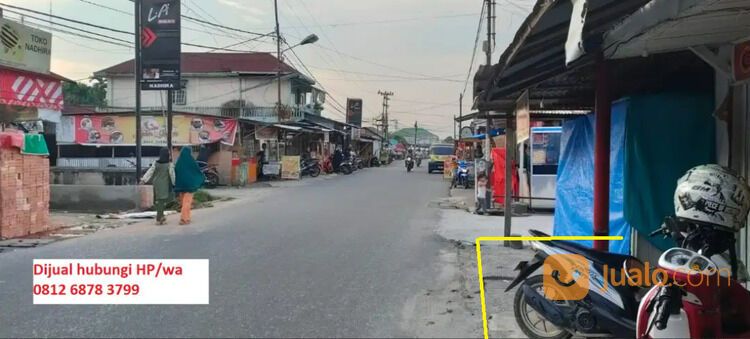 RUMAH DIHITUNG TANAHNYA SAJA DI TENGAH KOTA PEKANBARU DENGAN PROSPEK BISNIS YANG BAGUS