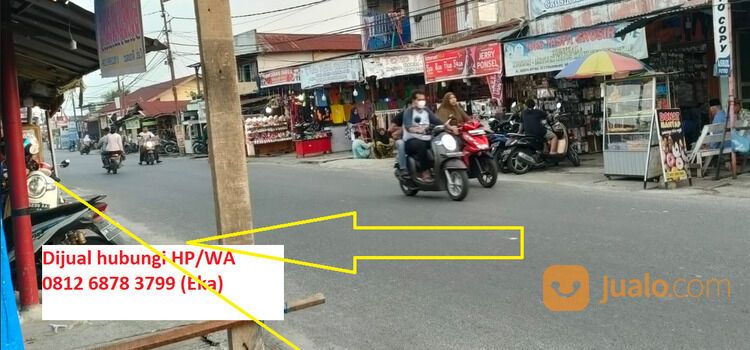 RUMAH DIHITUNG TANAHNYA SAJA DI TENGAH KOTA PEKANBARU DENGAN PROSPEK BISNIS YANG BAGUS