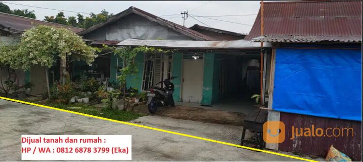RUMAH DIHITUNG TANAHNYA SAJA DI TENGAH KOTA PEKANBARU DENGAN PROSPEK BISNIS YANG BAGUS