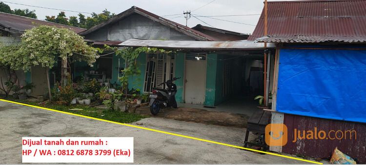 RUMAH DIHITUNG TANAHNYA SAJA DI TENGAH KOTA PEKANBARU DENGAN PROSPEK BISNIS YANG BAGUS