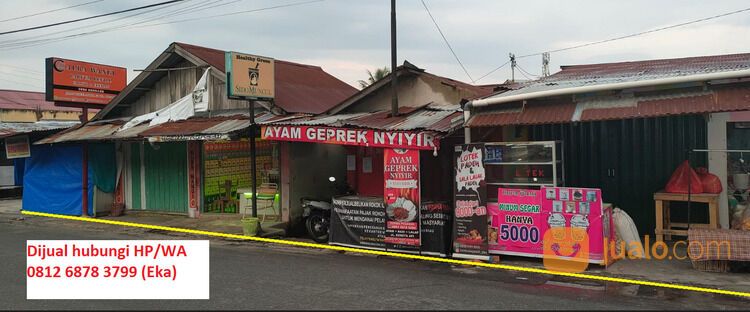 RUMAH DIHITUNG TANAHNYA SAJA DI TENGAH KOTA PEKANBARU DENGAN PROSPEK BISNIS YANG BAGUS