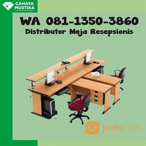 WA : 081-1350-3860 - Supplier Meja Resepsionis Modern Jember