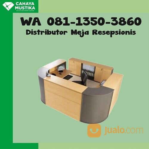 WA : 081-1350-3860 - Supplier Meja Resepsionis Modern Jember