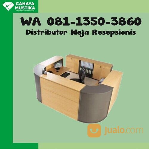 WA : 081-1350-3860 - Supplier Meja Resepsionis Modern Jember