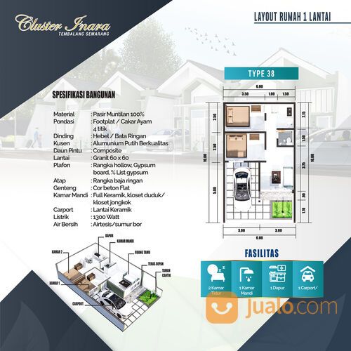 Rumah murah perumahan kota semarang