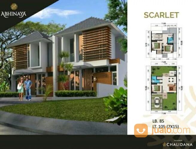TANPA DP !!! , Harga Type Scarlet di Perumahan Safira Juanda Resort
