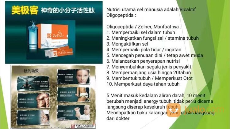 MAGIC LIFE ZELNER OLIGOPEPTIDE RESMI ORIGINAL!