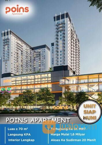 Apartemen POINS Square Lebak Bulus Jakarta Selatan Type 2BR | Siap Huni & Fully Furnished