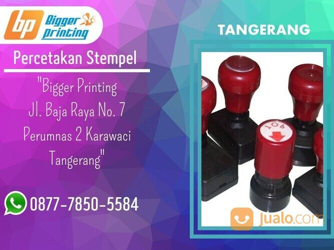 TERPERCAYA, Wa./Call. 0877–7850–5584, Percetakan Stempel Tangerang Tangerang