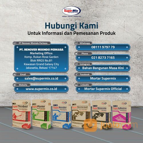 Distributor Plesteran Tanpa Aci Terbesar di Tangerang Selatan