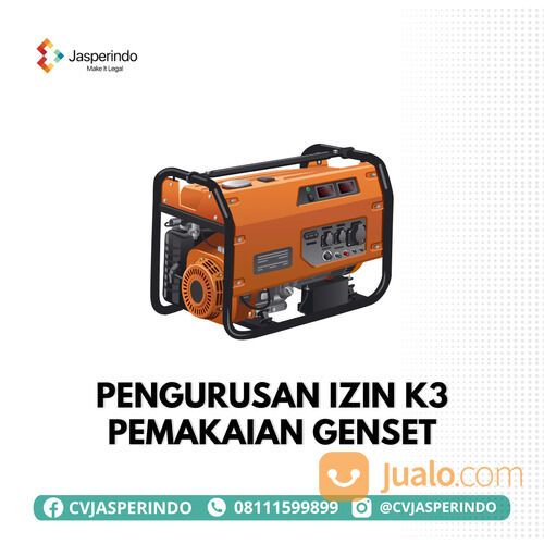 IZIN K3 PEMAKAIAN GENSET