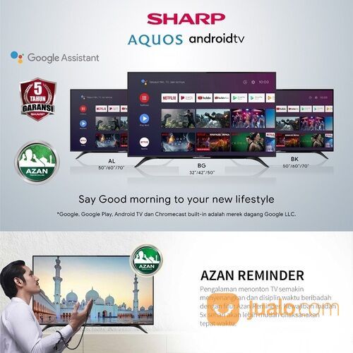 Sharp 42 Inci Led Tv Smart 2t-c42bg1i