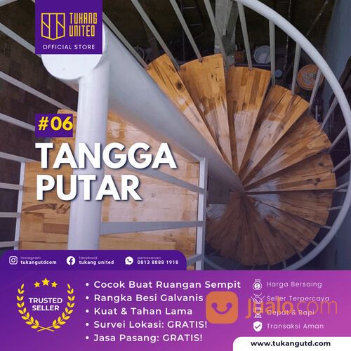 TANGGA PUTAR BESI