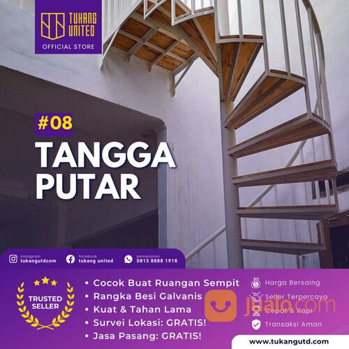 TANGGA PUTAR BESI