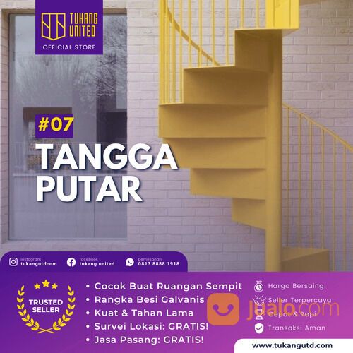 TANGGA PUTAR BESI
