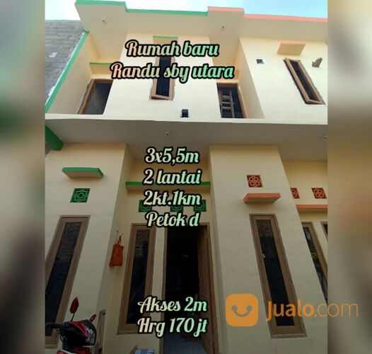 Rumah Baru 3x5,5 Randu Surabaya