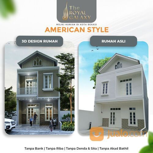 RUMAH 2 LANTAI DI CIKUNIR BEKASI | THE ROYAL GALAXY 2