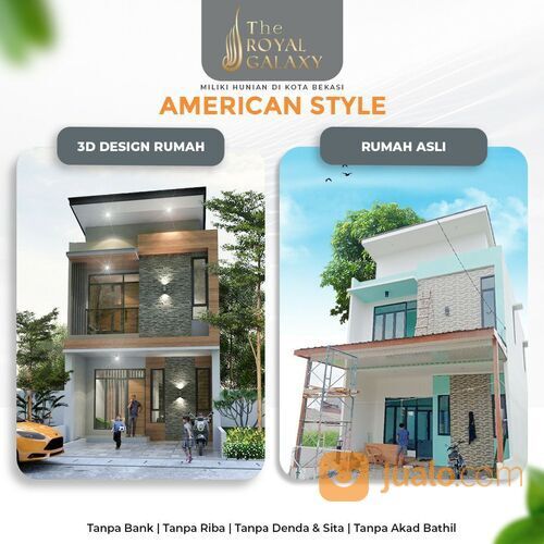 RUMAH 2 LANTAI DI CIKUNIR BEKASI | THE ROYAL GALAXY 2