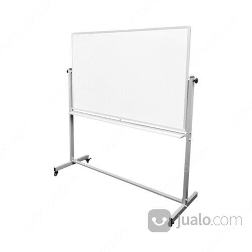 Papan White Board Dengan Kaki 150x90 Cm