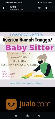 Ready Babysitter, perawat Lansia dan Sopir