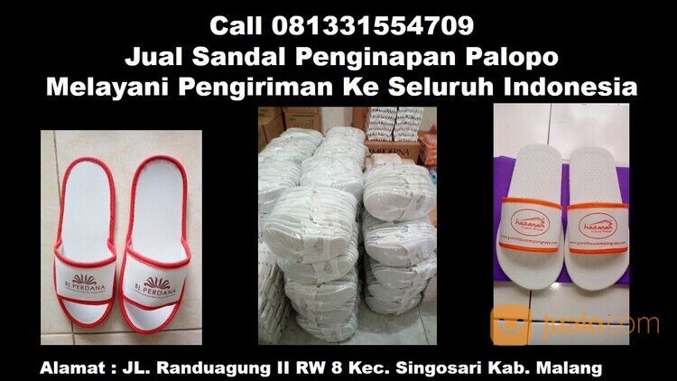 Hubungi 081331554709 - Grosir Sandal Hotel Murah Palopo