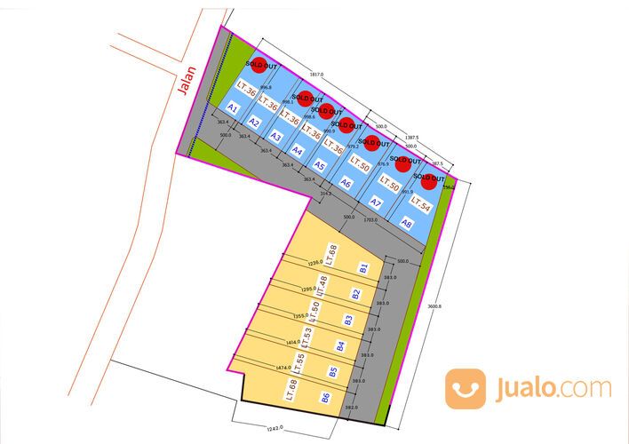 Rumah Cluster Area Depok 300 Jutaan