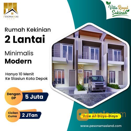 Rumah Cluster Area Depok 300 Jutaan