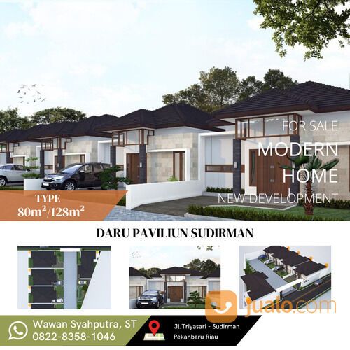 Perumahan Type 80 di Cluster Taman Sari Sudirman Pekanbaru