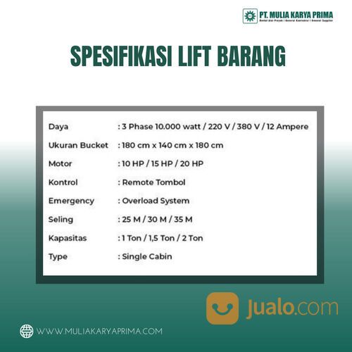 Sewa Lift Material Gunung Mas, Lift Barang, Lift Alimak, Sewa Hoist.