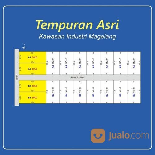 Tanah Magelang Dekat Pasar Babrik Tempuran