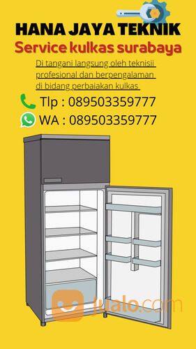 JASA SERVICE KULKAS KENJERAN