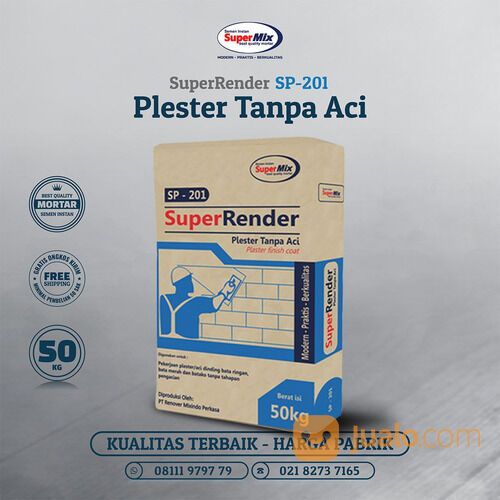 Distributor Plester Dinding Tanpa Acian Terbaik di Bandung